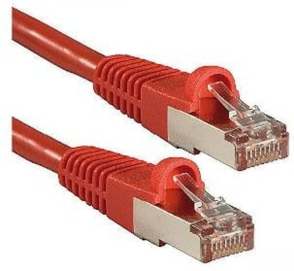 Lindy Patchkabel Cat6A S/FTP PIMF LSOH rood 1.00m
