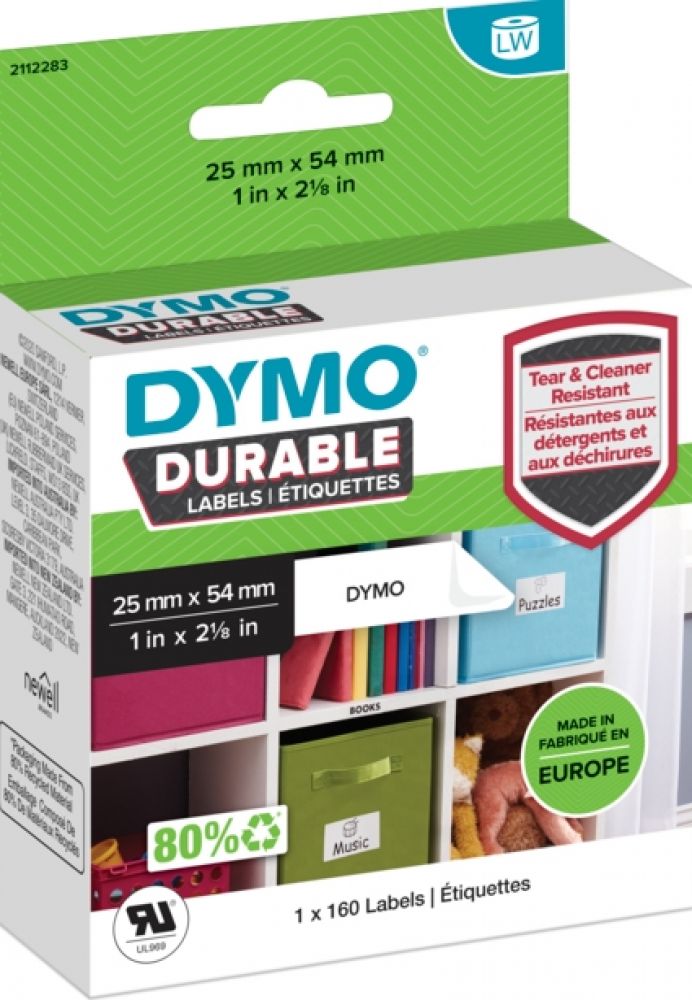 DYMO DYMO LabelWriter DURABLE - Polypropyleen (PP)