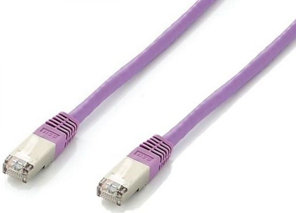 Equip 605650 Patch cable Cat.6A, S/FTP (PIMF) LSOH, purple, 1m