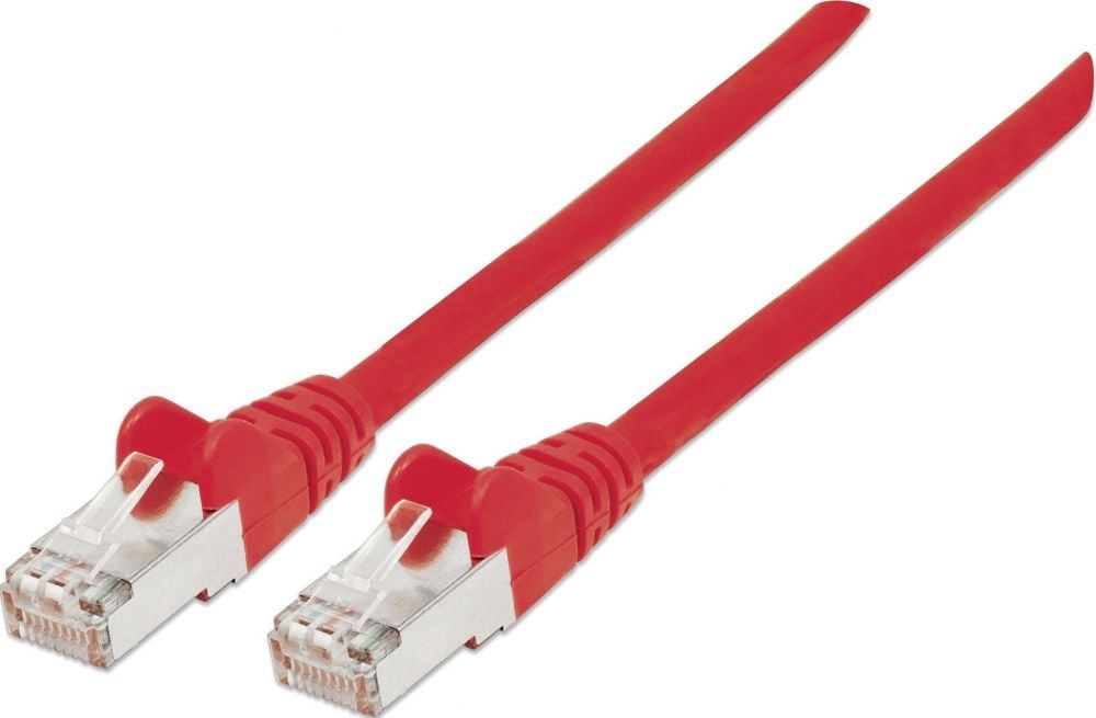 Intellinet Patchkabel Cat6 S/FTP 2,0m LSOH Hebelschutz rot