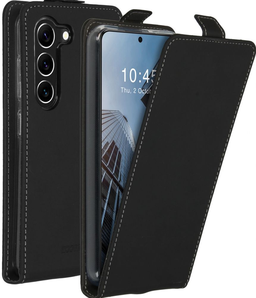 Accezz Flipcase Samsung Galaxy S23 - Zwart