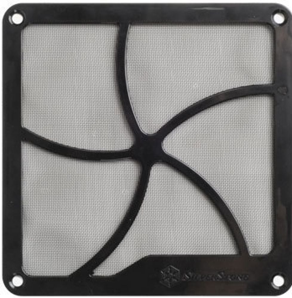 SilverStone FF141B - Ventilatorgrill met filter