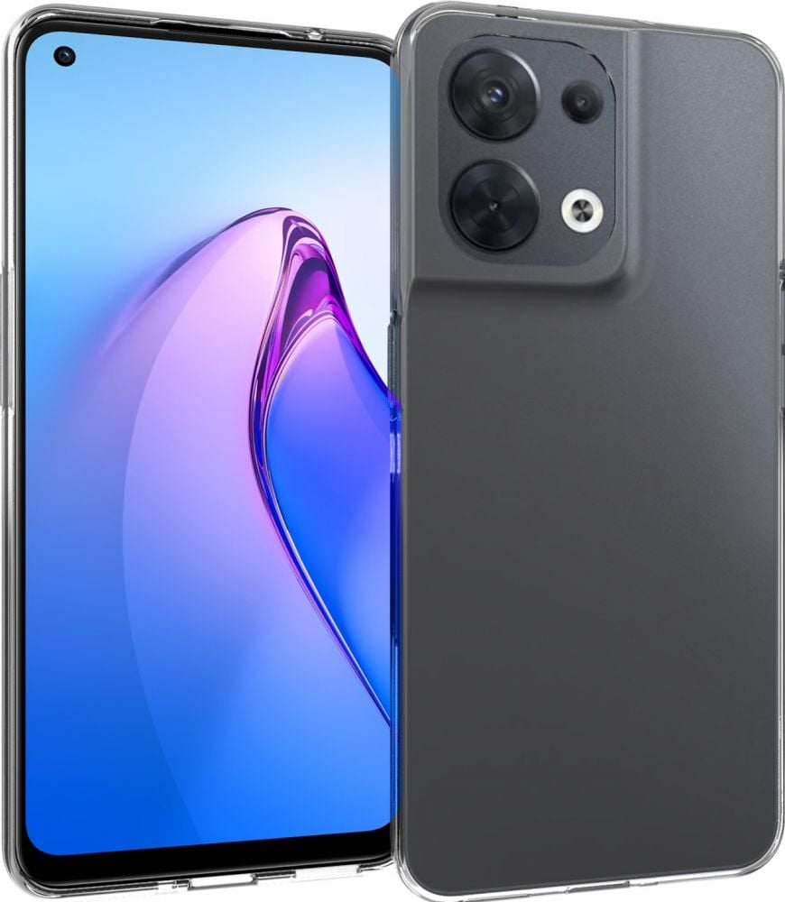 Accezz Clear Backcover Oppo Reno 8 5G - Transparent