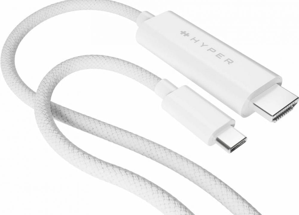 4K USB-C to HDMI Cable White
