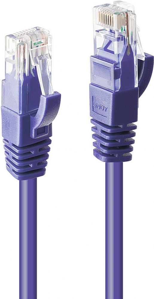 Lindy Patchkabel Cat6 U/UTP violet 7.50m