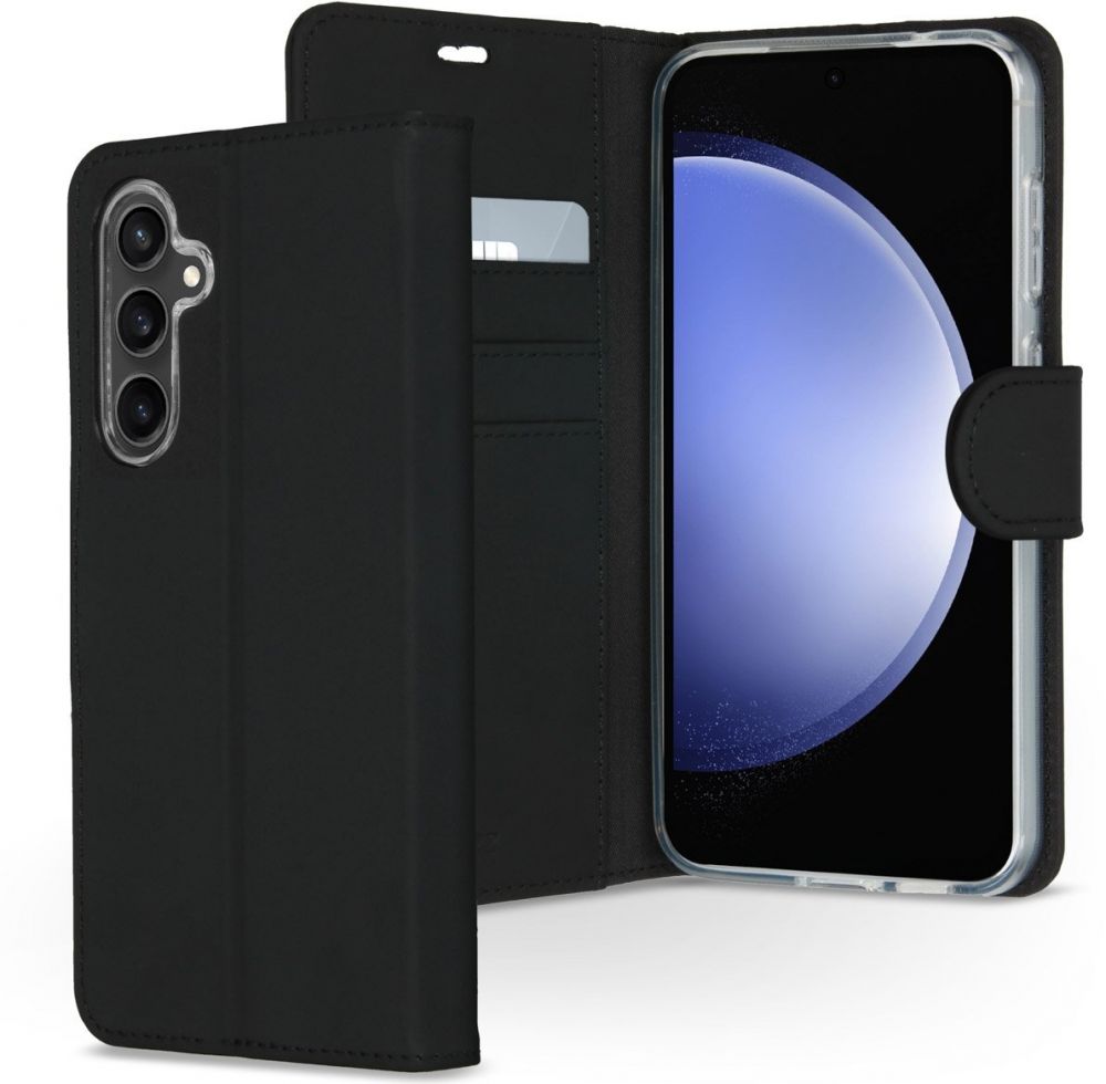 Accezz Wallet Softcase Bookcase Samsung Galaxy S23 FE - Zwart