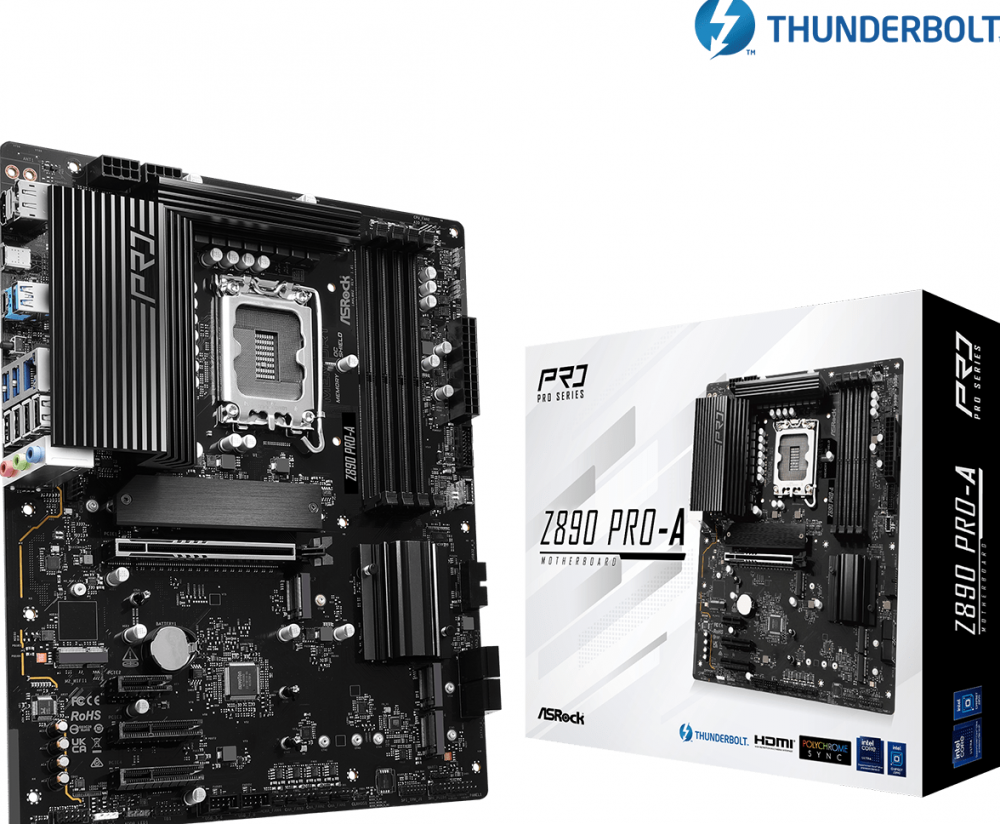 ASROCK Z890 PRO-A - Moederbord