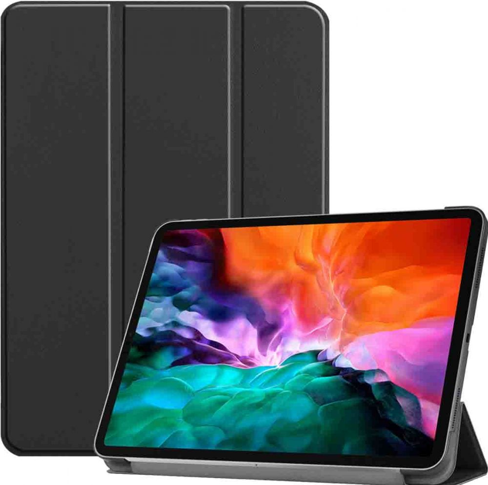 Accezz Trifold Bookcase iPad Pro 12.9 (2018/2020/2021/2022) - Zwart