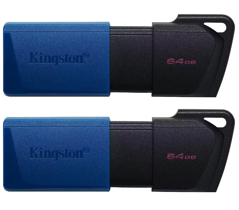 Kingston DataTraveler Exodia M 64GB Blue 2-Pack - USB-Stick