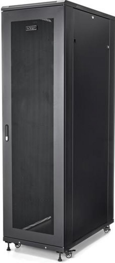 StarTech.com 42U Server Rack Cabinet - 4-Post Adjustable Depth (5.9" to 36.4") IT Network Equipment Rack Enclosure with Casters
