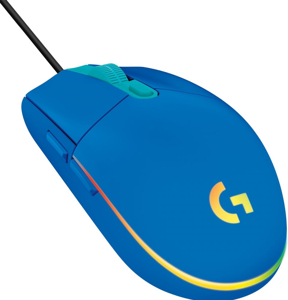Logitech G203 LIGHTSYNC Gaming Muis met RGB verlichting - Blauw
