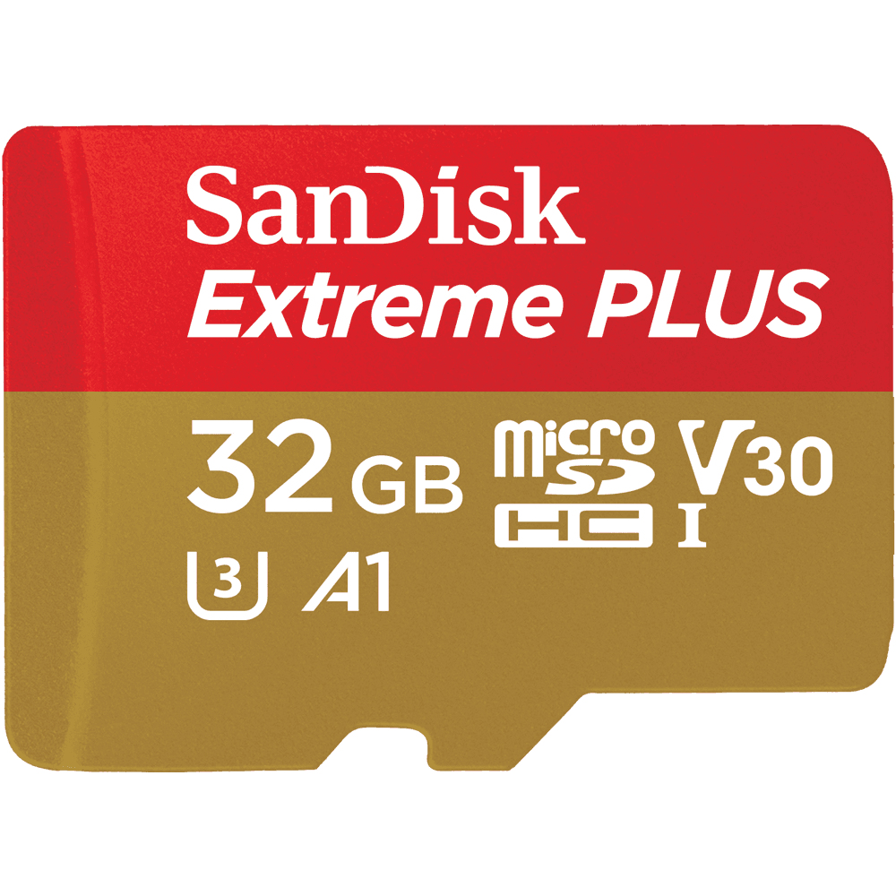 SanDisk Extreme PLUS microSDHC 32GB - Flashgeheugenkaart