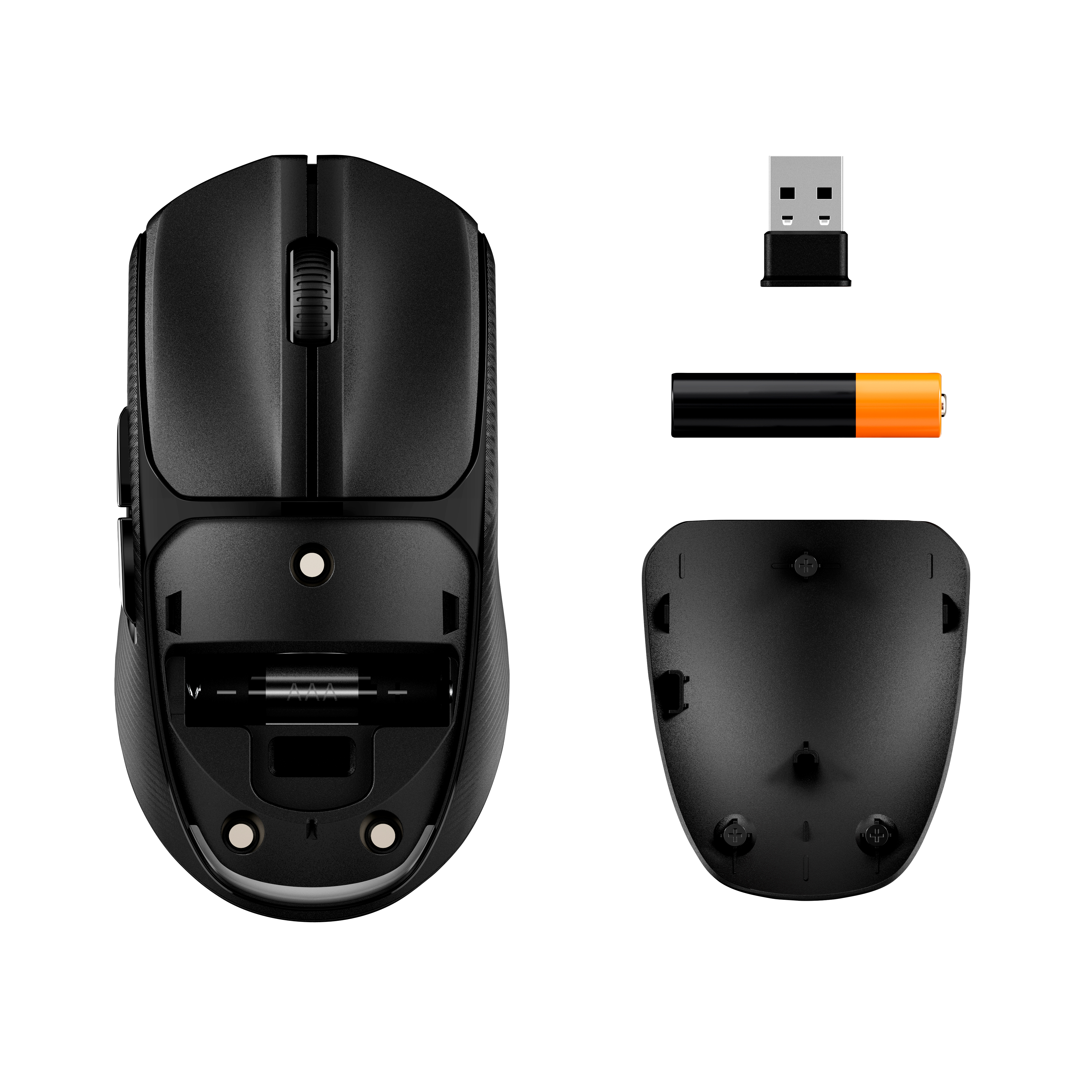 HyperX Pulsefire Fuse Wireless Gaming Mouse (zwart)