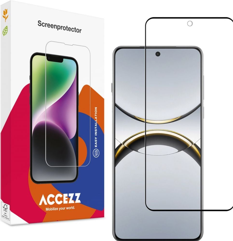 Accezz Gehard Glas Full Cover Screenprotector Oppo Find X8 Pro