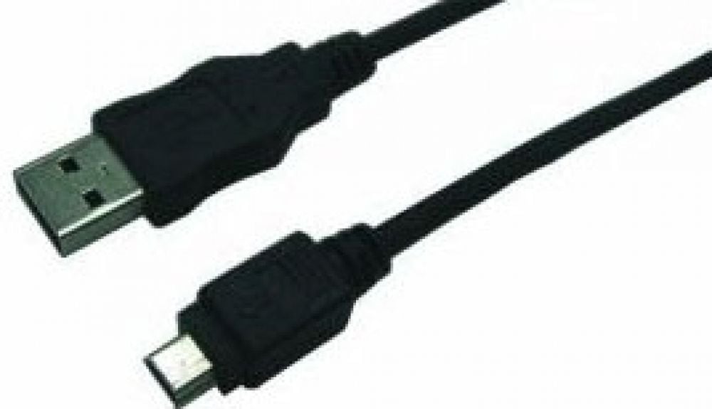 Cable Logilink USB 2.0 to Mini USB 1.8m M/M black