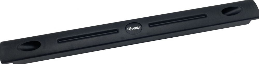 Equip Blindpanel 19" 1U werkzeugfrei zwart