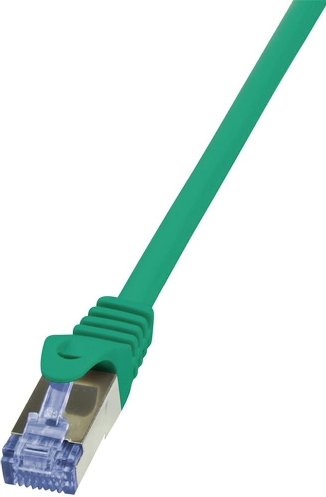 LogiLink CAT6A S/FTP Patchkabel AWG26 PIMF groen 0,50m