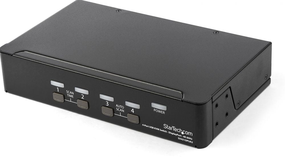 StarTech 4 poorts DisplayPort KVM Switch - 4K 60Hz
