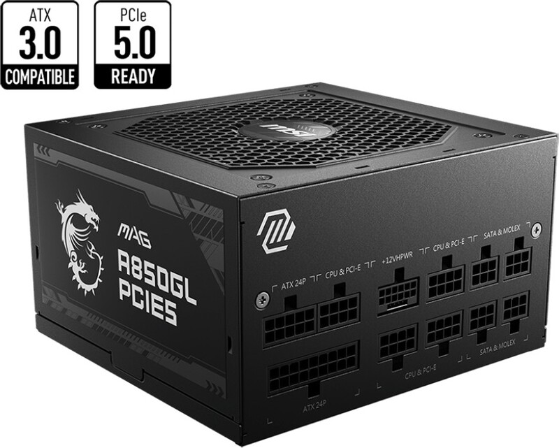 MSI MAG A850GL PCIE5 - Voeding