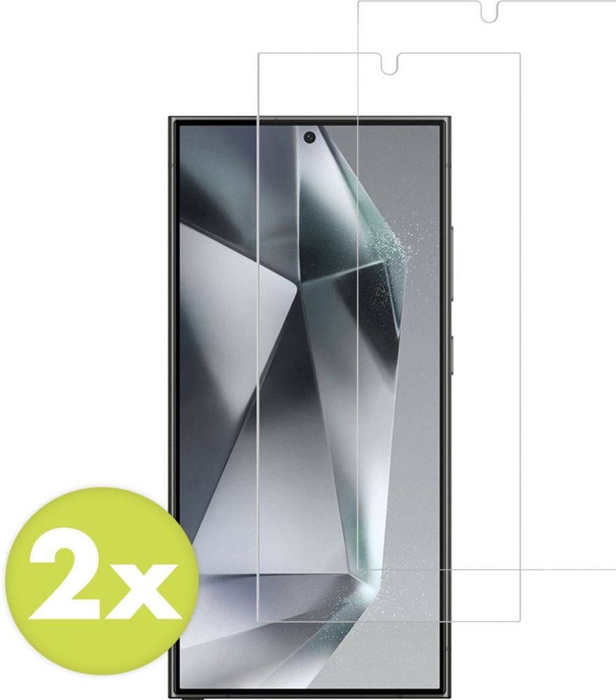 Accezz Gehard Glas Screenprotector 2-pack Samsung Galaxy S24 Ultra
