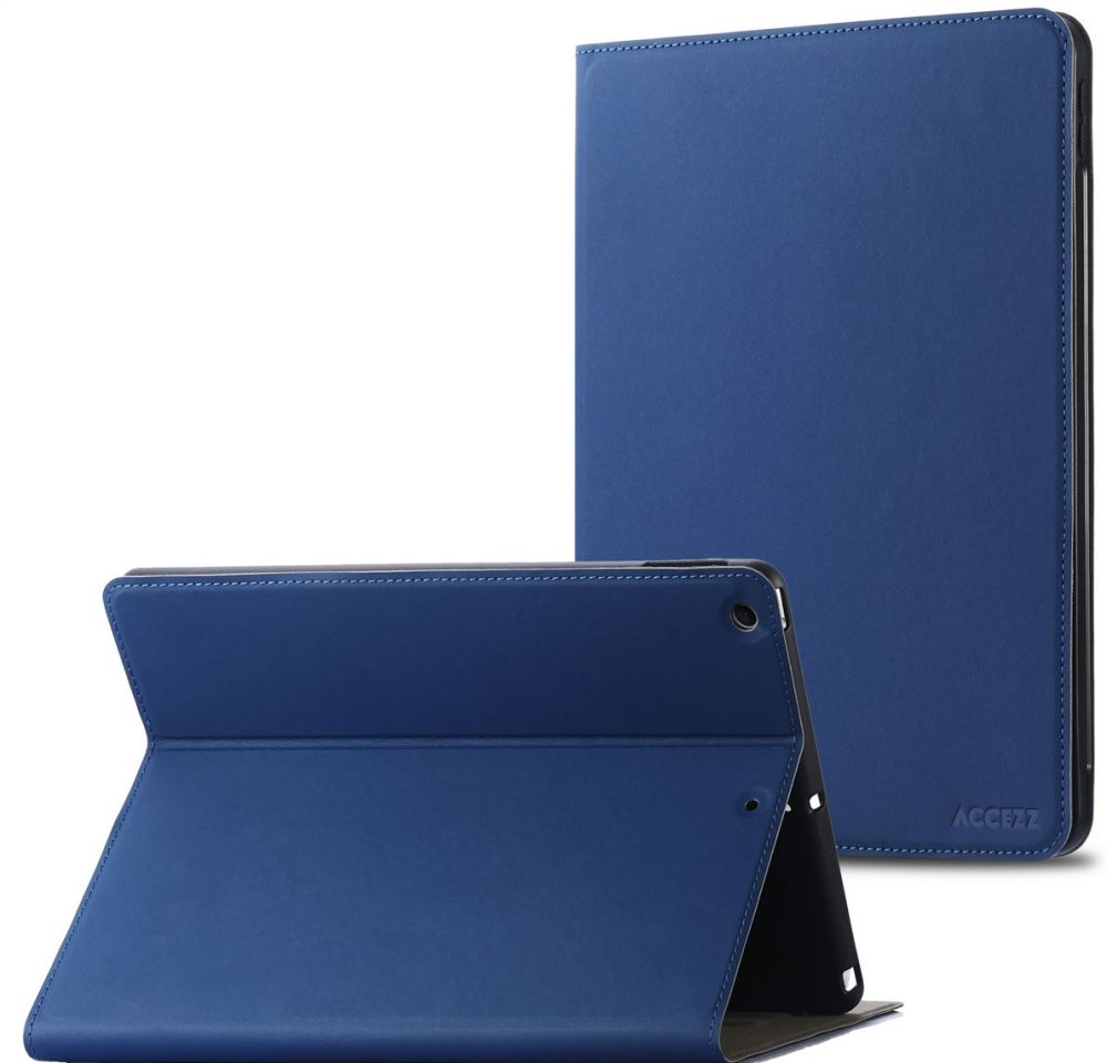 Accezz Classic Tablet Case iPad 9 (2021) / iPad 8 (2020) / iPad 7 (2019) 10.2 inch - Donkerblauw