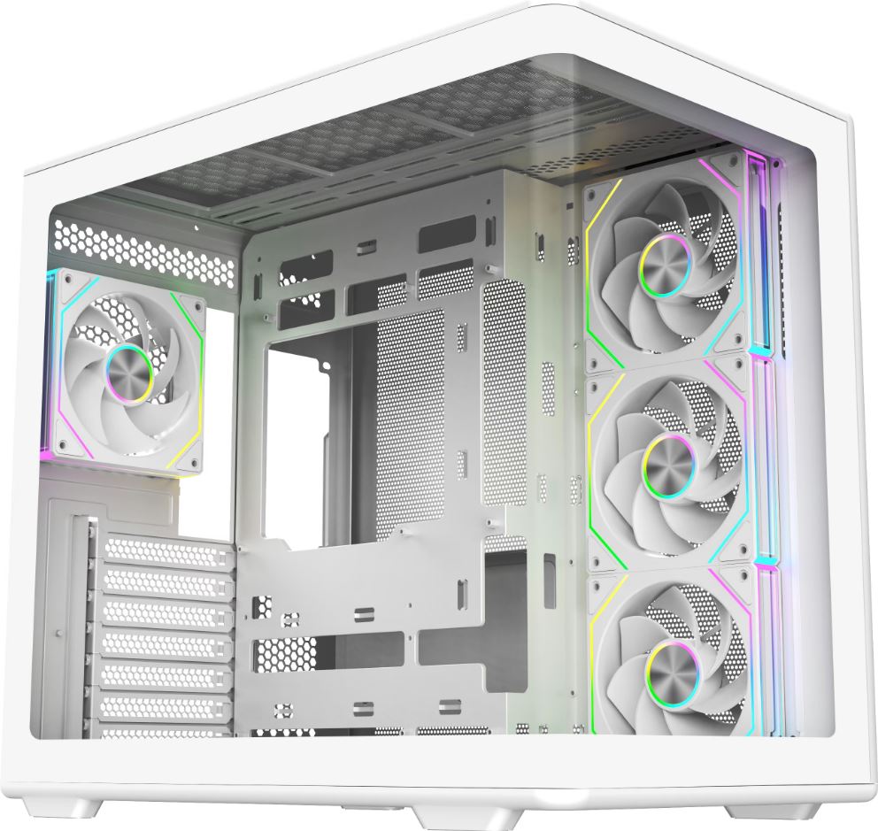 Cooler Master Elite 600 4x ARGB fans White - Behuizing