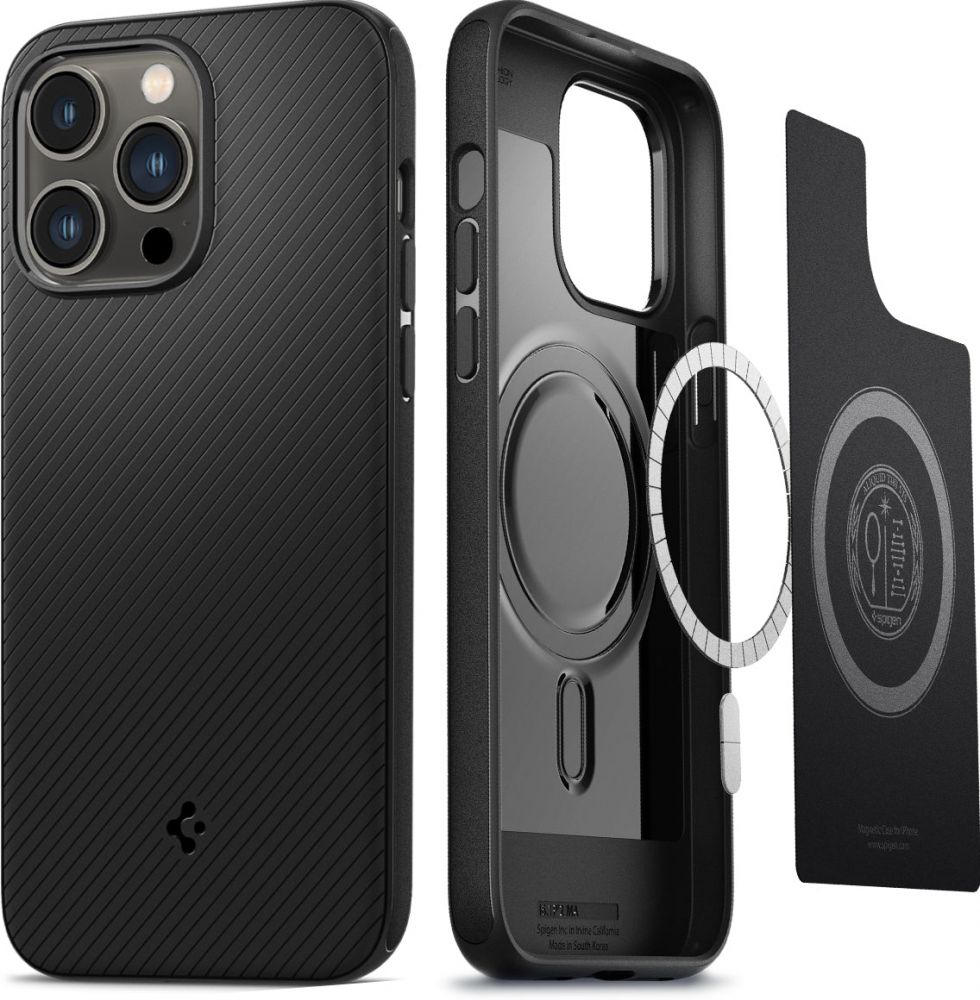 Spigen Apple iPhone 14 Pro Mag Armor MagFit Matte Black