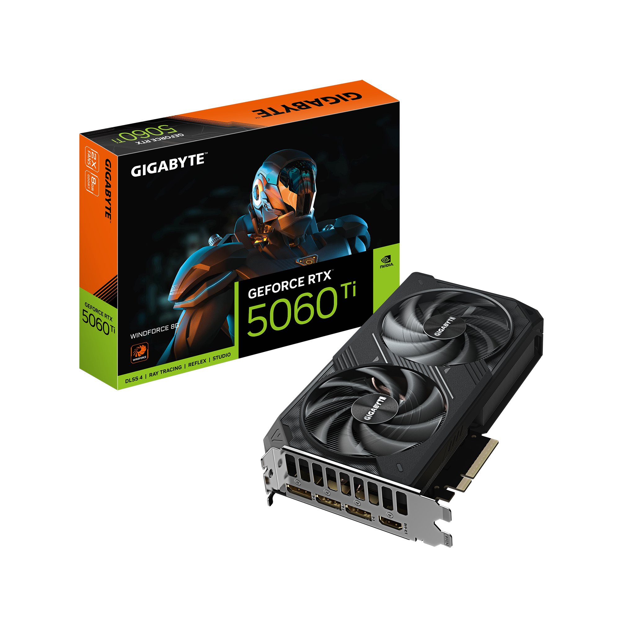GIGABYTE GIGABYTE GeForce RTX 5060 Ti WINDFORCE 8G NVIDIA 8 GB GDDR7