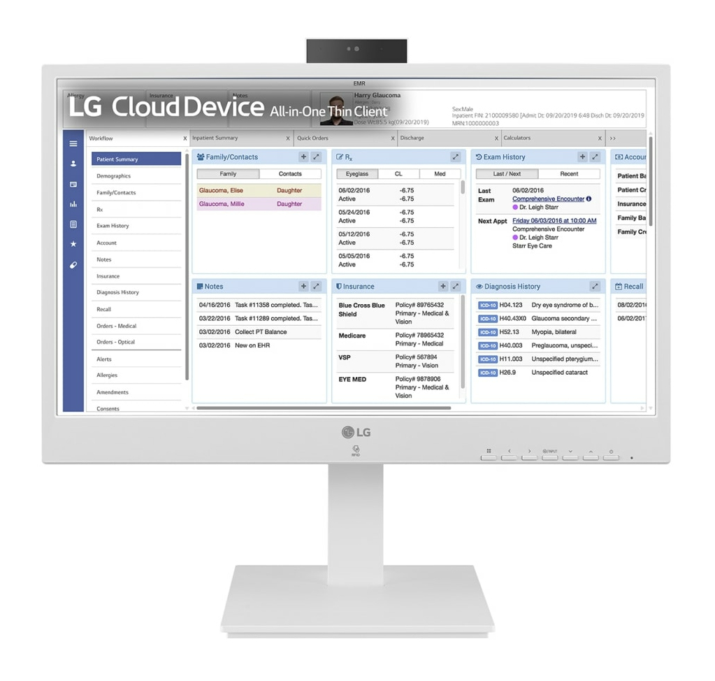 LG 24CR671N-2P - All-in-one PC