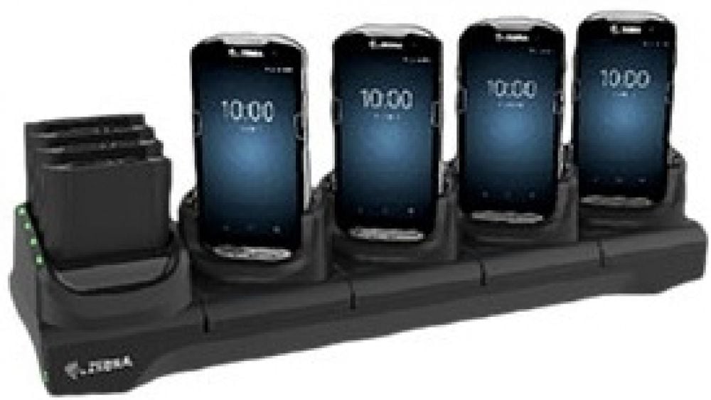 Zebra 5Slot Charge Only Cradle wSpare Battery Charger - Handheld oplaadstation + batterijoplader