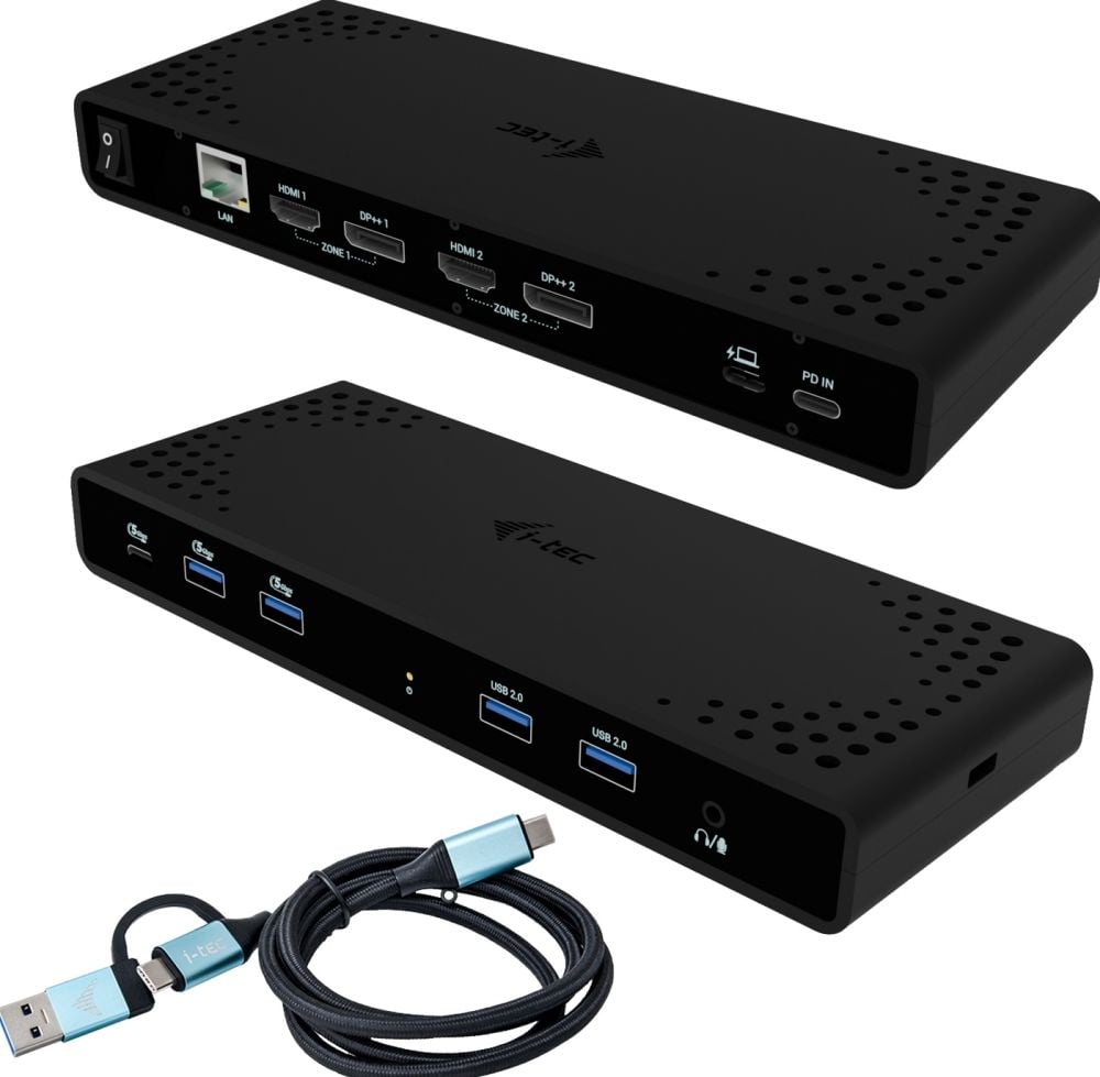 i-Tec CADUA4KDOCKPDB - Dockingstation