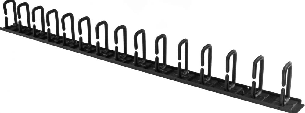StarTech.com Verticale kabelmanager met D-ring haken  - kabelmanagement rack paneel