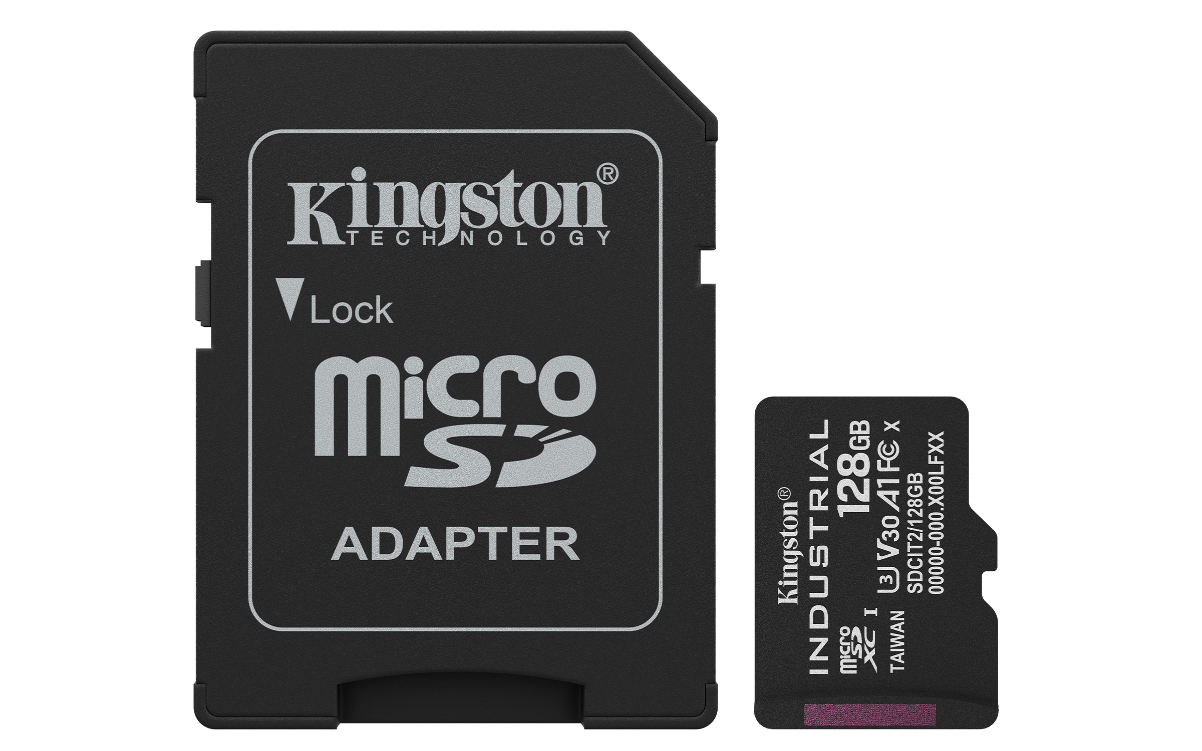 Kingston Industrial microSD 128GB Incl. SD-Adapter - Flashgeheugenkaart
