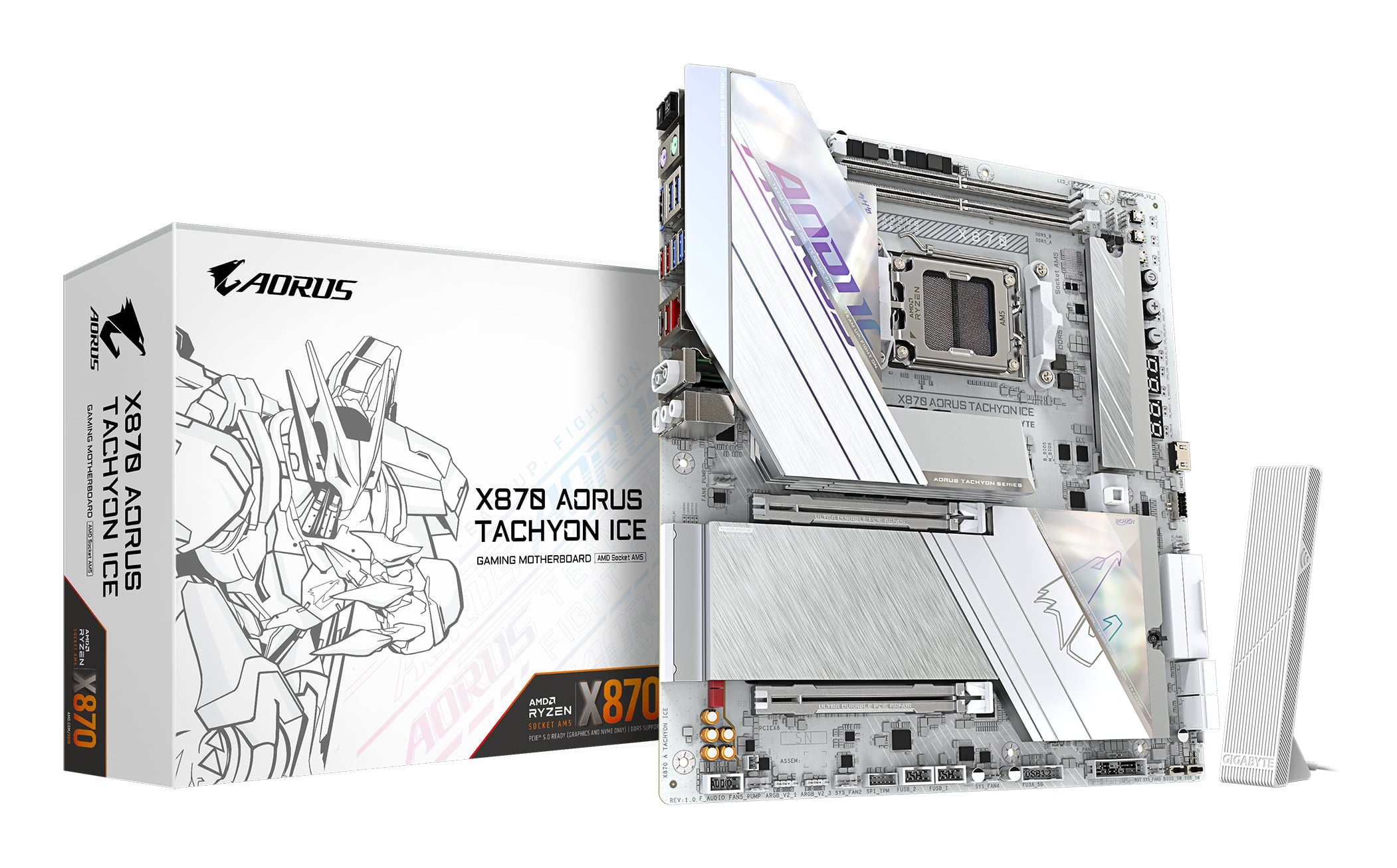 Gigabyte X870 AORUS Tachyon ICE       (X870,AM5,ATX,DDR5)