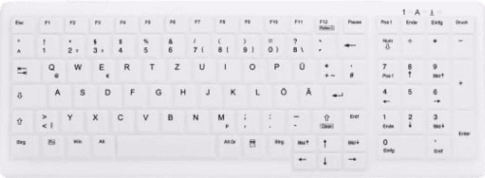 CHERRY Active Key MedicalKey AK-C7000 - Toetsenbordhoes