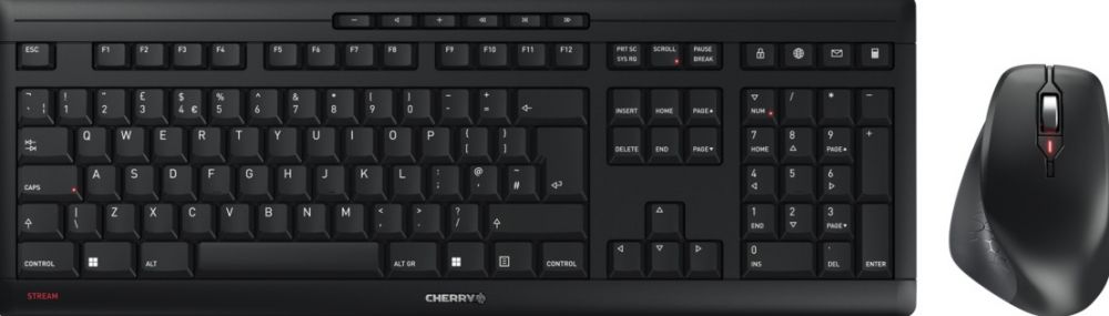 Cherry STREAM DESKTOP COMFORT Set - Toetsenbord en muis set