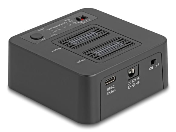 DELOCK USB 20 Gbps M.2 Dockingstation 2x M.2 NVMe PCIe SSD
