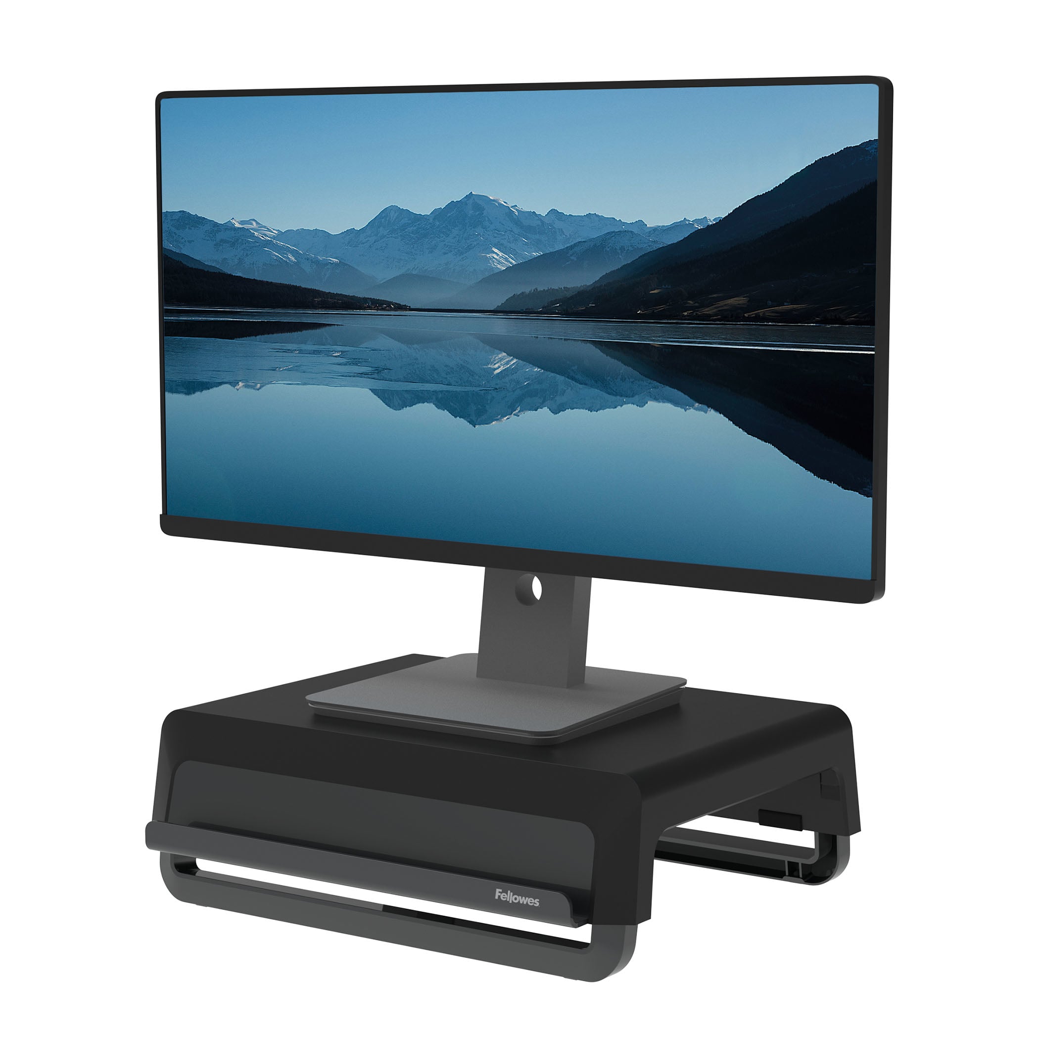 Fellowes monitorstandaard Breyta Max.15KG verstelbaar zwart