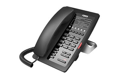 Fanvil Hotel Phone H3, IP Phone, Zwart, Handset met snoer, 16 MB, 8 MB, VxWorks