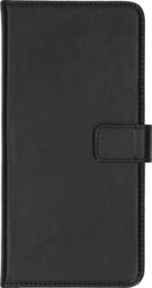 Selencia Echt Lederen Bookcase Samsung Galaxy A51 - Zwart