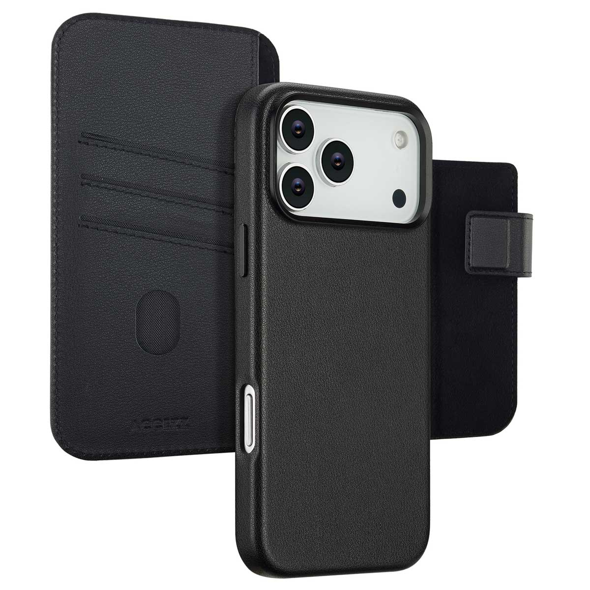 Accezz Leather Bookcase 2-in-1 met MagSafe SH00086579 - Smartphonehoesje