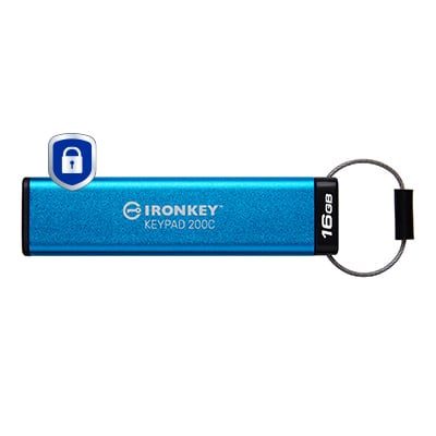 Kingston IronKey Keypad 200C 16GB - USB-Stick