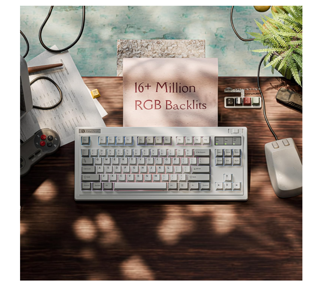 Keychron R3 QMK Wireless - Toetsenbord
