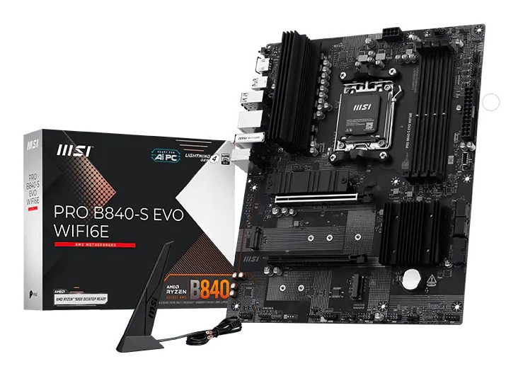 MSI MSI PRO B840-S EVO WIFI6E - Moederbord