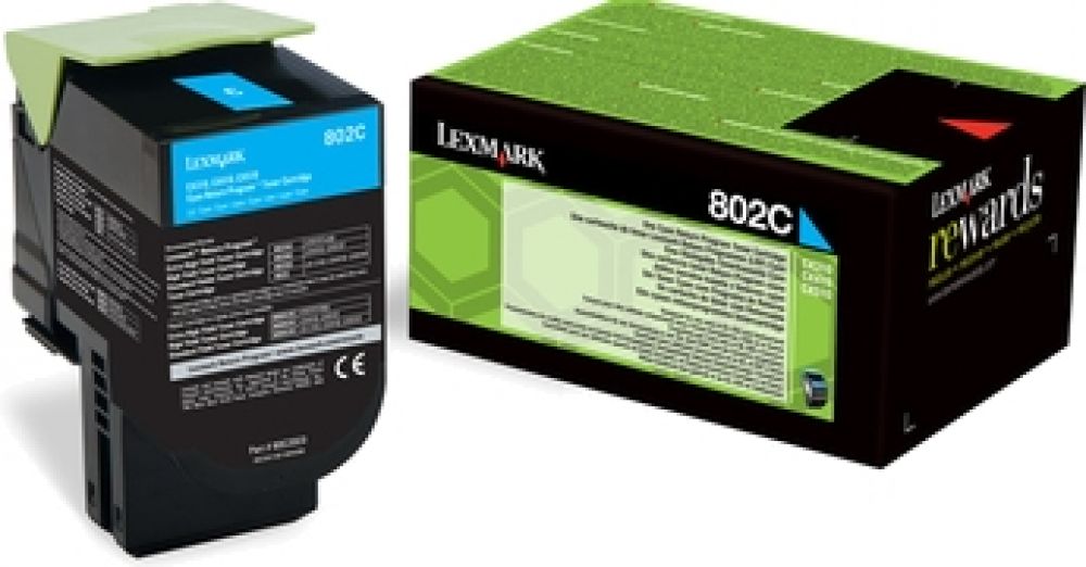 Lexmark 802C - Cyaan