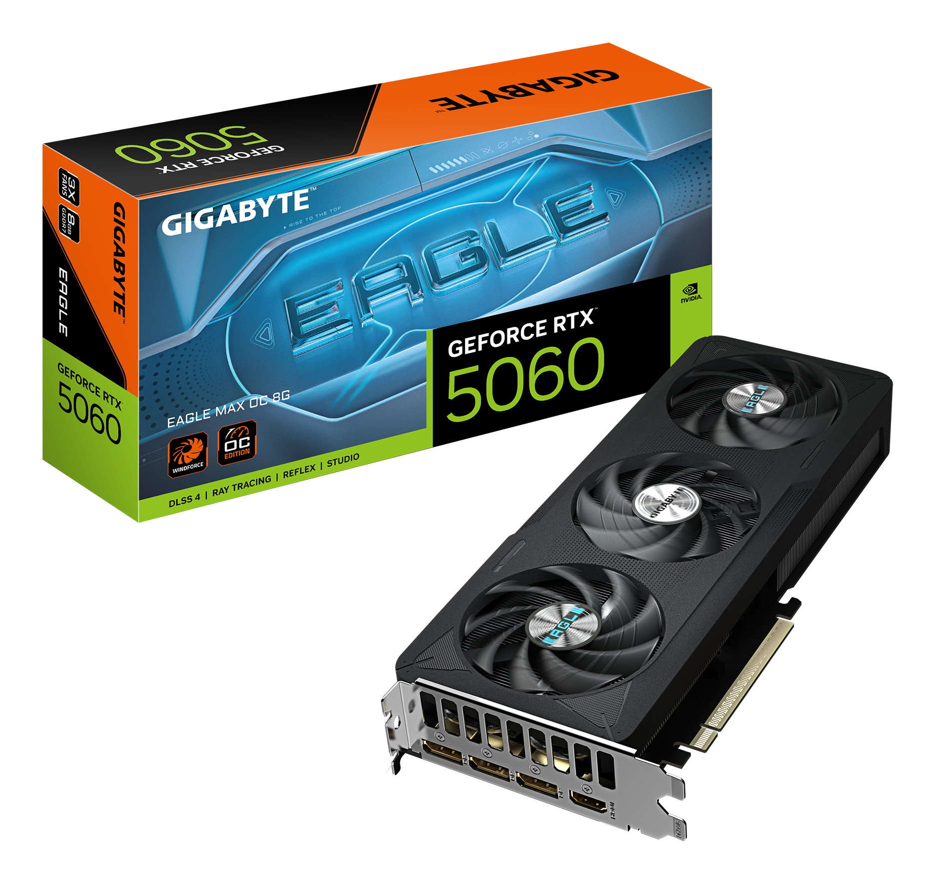 Gigabyte GeForce RTX 5060 EAGLE MAX OC 8G - videokaart