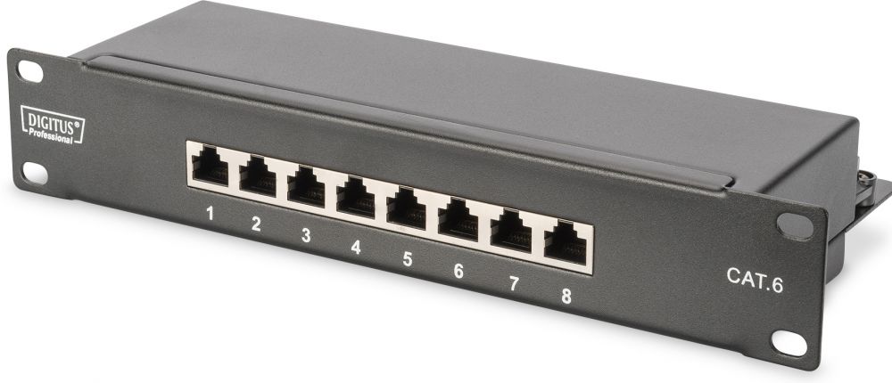 DGTS CAT 6. PCH PANELCLASS E SHIELDED 8P