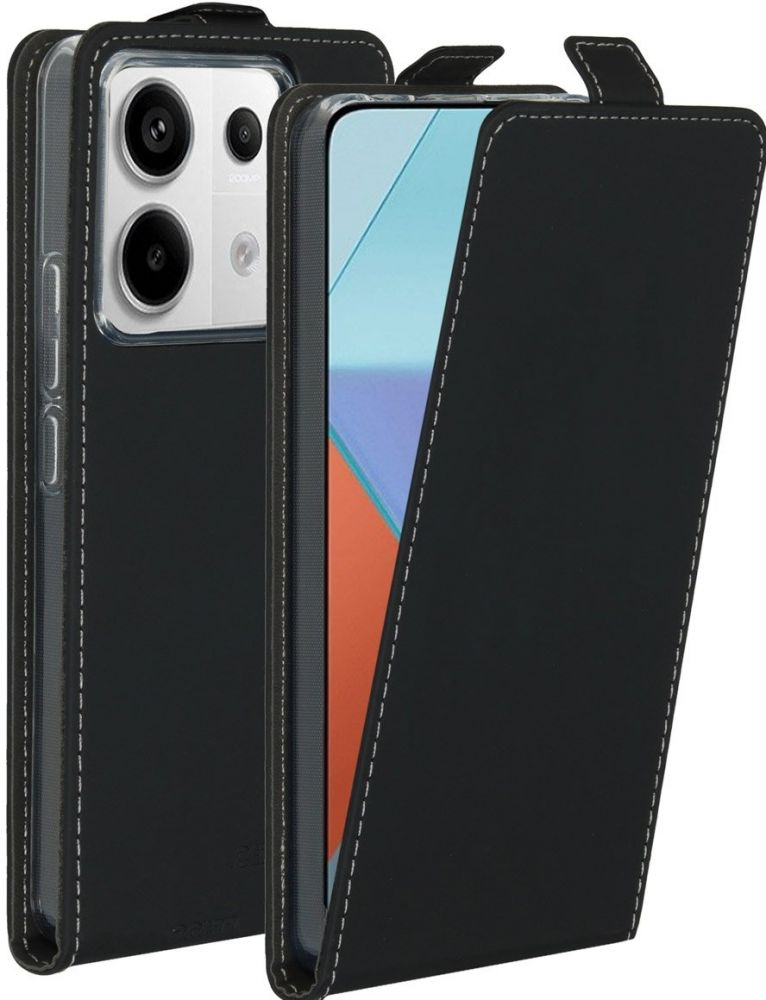 Accezz Flipcase Xiaomi Redmi Note 13 Pro (5G) / Poco X6 - Zwart