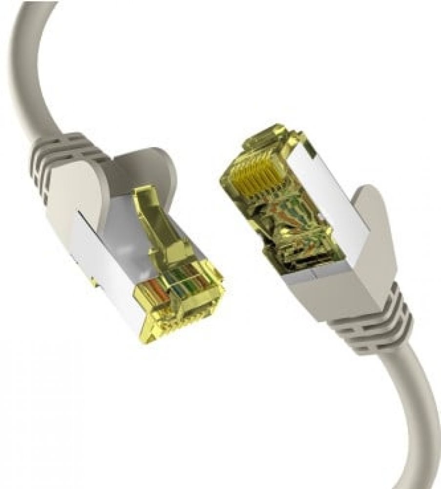 EFB CAT6a GRAU 15m Patchkabel S/FTP PIMF
