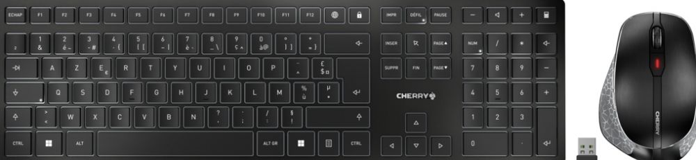 CHERRY DW 9500 SLIM - Toetsenbord en muis set
